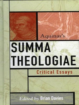 cover image of Aquinas's Summa Theologiae